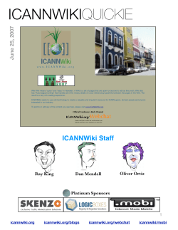ICANNWIKIQUICKIE