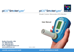 Breath Carbon Monoxide (CO)