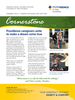 Providence caregivers unite to make a dream come true