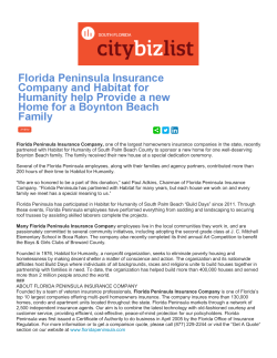 Read More - Florida Peninsula