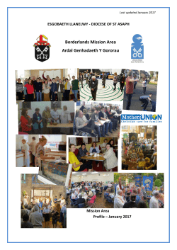 Borderlands Mission Area Ardal Genhadaeth Y Gororau