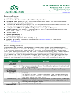 Mathematics for Business