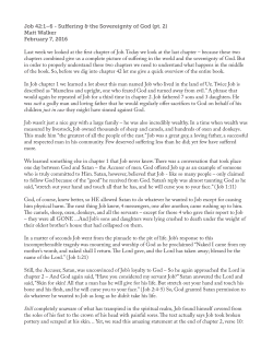 Transcript - Geist Community Church