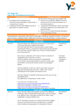 Advertising and Persuasion LP