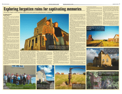 Exploring forgotten ruins for captivating memories