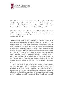 Mita Valvassori, Marcial Carrascosa Ortega, Mita Valvassori Cuader