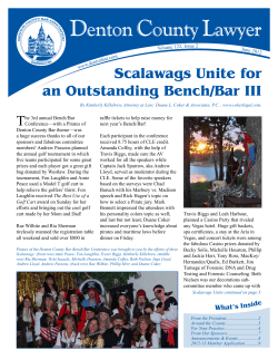 June - Denton County Bar Association
