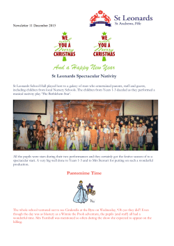 St Leonards Junior School Carol Service