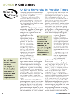 An Elite University in Populist Times