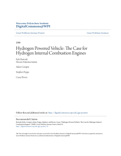 Hydrogen Powered Vehicle: The Case for