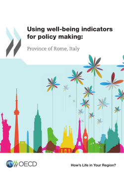 How`s Life in Your Region?