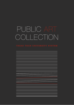 public art collection - Texas Tech University System
