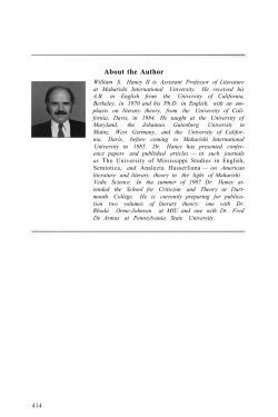 Deconstruction and Maharishi Vedic Science