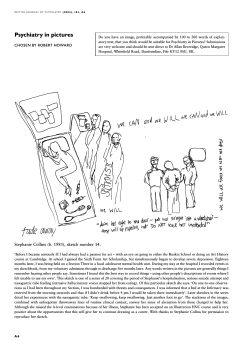 Psychiatry in pictures