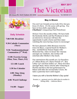 The Victorian Newsletter