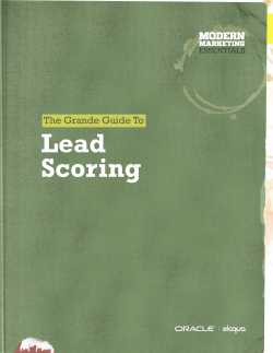 Lead Scoring