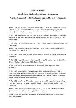 libels, articles, allegations and interrogatories Additional documents