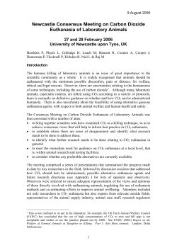Newcastle Consensus Meeting on Carbon Dioxide