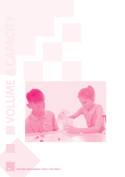 teaching measurement s2 and s3 volume and