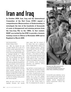 Iran and Iraq