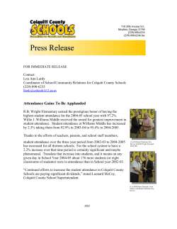 Attendance Gains To Be Applauded