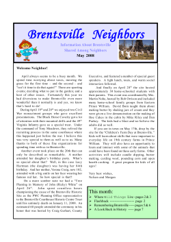 May, 2008 - Historic Prince William