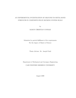 an experimental investigation of silicone