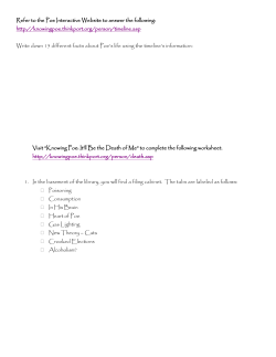 Questions for &ldquo;The Raven&rdquo; Webquest