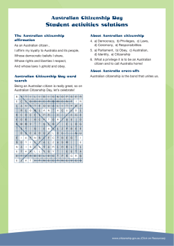 Solutions for student activities (192KB PDF)