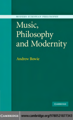 Music, Philosophy, and Modernity (Modern European Philosophy)