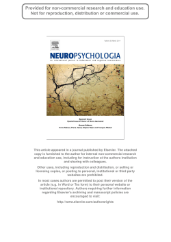 This article appeared in a journal published by Elsevier. The