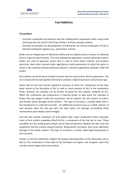 Fuel Additives - Grecian Magnesite