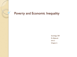 Chapter 10 The Haves and Have-Nots