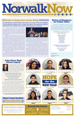 January 2017 - City of Norwalk