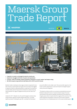 Optimism Over Brazil Growth in 2017 Timid