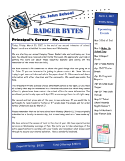 Badger Bytes - St. John Lutheran &ndash; Berlin, WI