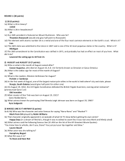 QUIZ 26 - Mark Lattanzi