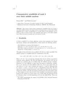 Commutative semifields of rank 2 over their middle nucleus