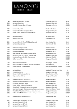 NV Gosset-Brabant Brut (375ml) Champagne, France 50.50 2013