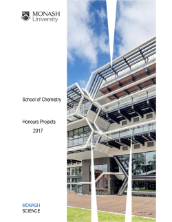 2017 Booklet - Monash University