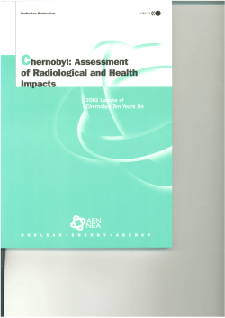Chernobyl: Assessment of Radiological and Health