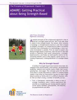 ADMIRE: Getting Practical about Being Strength-Based