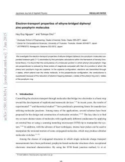 Electron-transport properties of ethyne