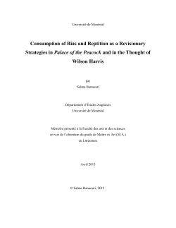 Consumption of Bias and Reptition as a Revisionary