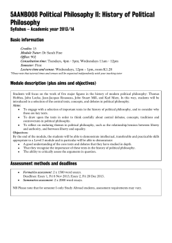5AANB008 module syllabus 2013-14