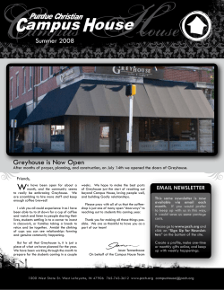 ampus ouse - Purdue Christian Campus House