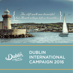 A Breath of Fresh Air - Dublin International Campaign 2016
