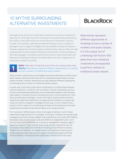 Alternative Investing