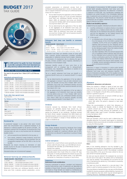 budget 2017 - Sanlam iTrade
