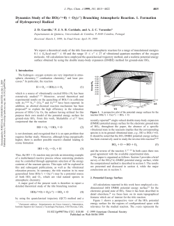 Dynamics Study of the HO(v`=0) + O2(v` `) Branching